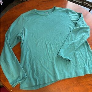 White Stag Women's Teal Long Sleeve Top
